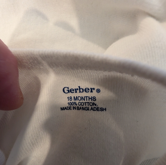 Charming Denim Overalls with White Tee - Picture 4 of 4